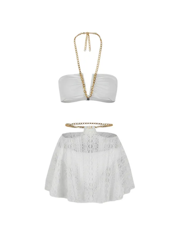 Bikini Sets | Swimwear*Mew Mews Fashion Adrina Chain Bikini Two Piece Set