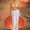 Beaded Wear | Tops*Mew Mews Fashion O/S Aither Fringe Pearl Beaded Bralette