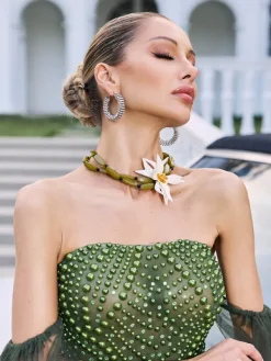 Necklaces*Mew Mews Fashion Bohemian Flower Necklace