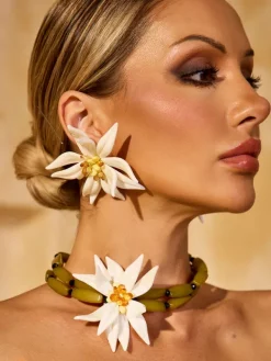 Necklaces*Mew Mews Fashion Bohemian Flower Necklace