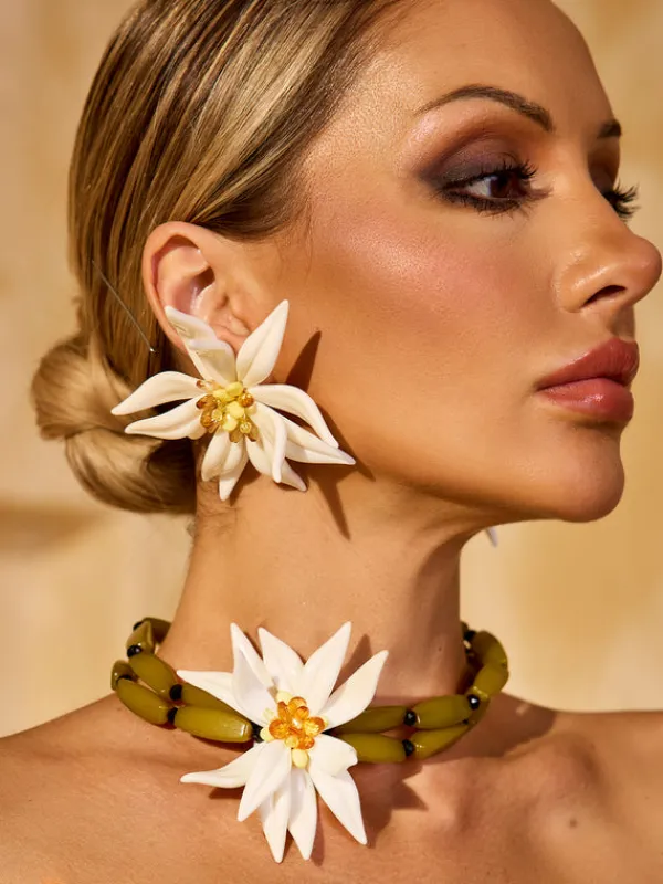 Necklaces*Mew Mews Fashion Bohemian Flower Necklace