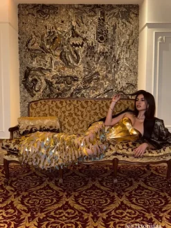 Embellishment | Dresses*Embellishment Buck Corset Acrylic Fringe Maxi Dress