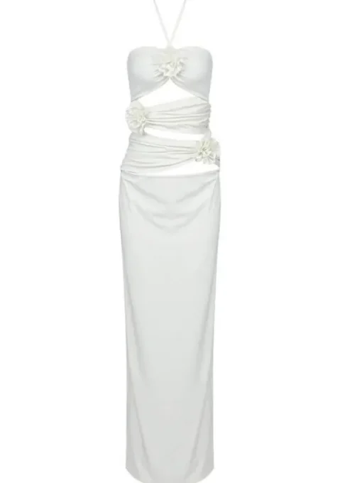 Dresses | Midi Dresses*Mew Mews Fashion Dorcas Halterneck Cutout Midi Dress