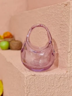 Bags*Mew Mews Fashion Elvira Pink Glass Bag