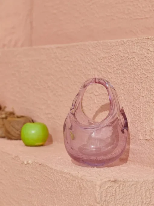 Bags*Mew Mews Fashion Elvira Pink Glass Bag