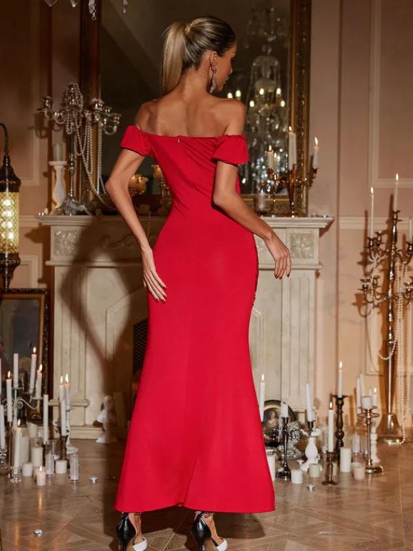 Dresses | Maxi Dresses*Mew Mews Fashion Jaidee V Neck Twisted Maxi Dress