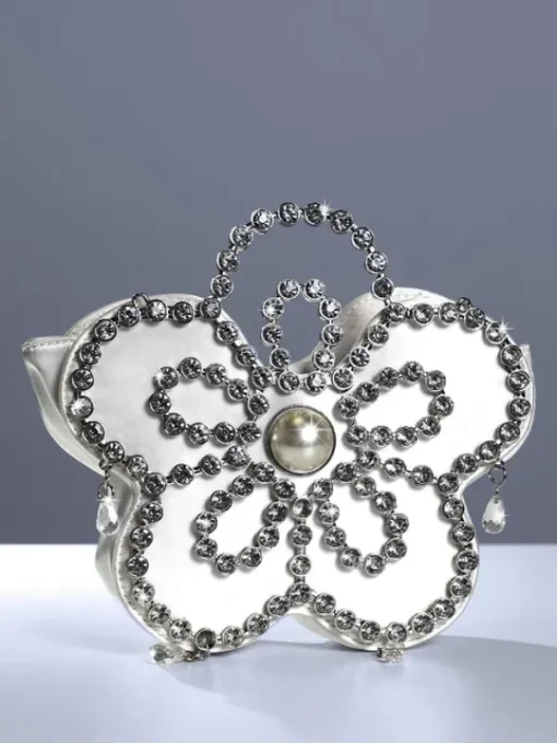 Bags*Mew Mews Fashion Jasleen Crystal Butterfly Bag