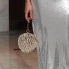 Bags*Mew Mews Fashion Kethel Drip Clear Ball Clutch