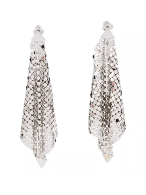 Earrings*Mew Mews Fashion Lusen Triangle Tassel Earrings