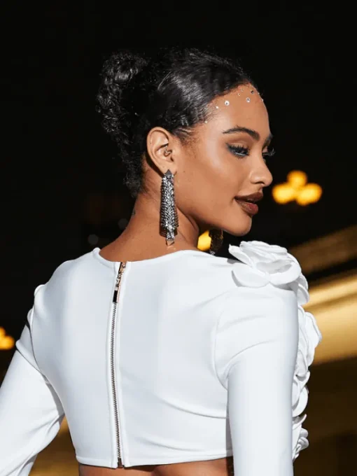 Earrings*Mew Mews Fashion Lusen Triangle Tassel Earrings
