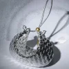 Bags*Mew Mews Fashion Midge Woven Drawstring Bag In Silver