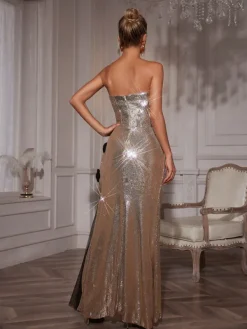 Dresses | Maxi Dresses*Mew Mews Fashion Naja Strapless Flower Maxi Dress