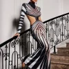 Dresses | Maxi Dresses*Mew Mews Fashion Pieda Zebra Printed Cutout Maxi Dress