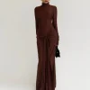 Dresses*Mew Mews Fashion Rumaysa Long Sleeve Twisted Maxi Dress
