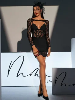 Dresses | Mini Dresses*Bandage Wilbur Lace Mini Dress